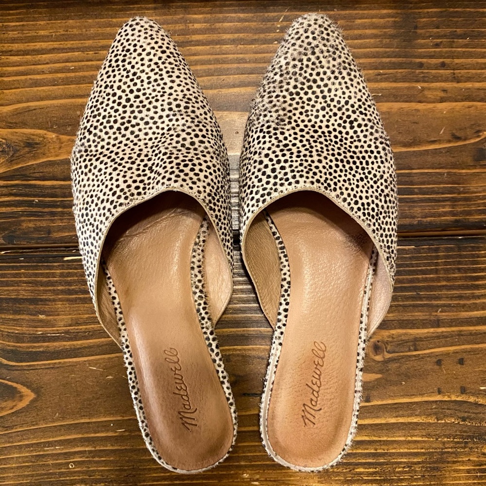 Madewell Speckled Mules